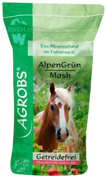 Agrobs AlpenGrün Mash luzernevrije slobber