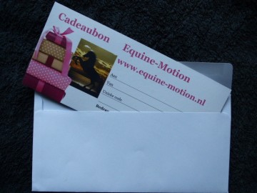 Cadeaubon met enveloppe