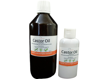 Castor olie paard dier en mens, droge huid