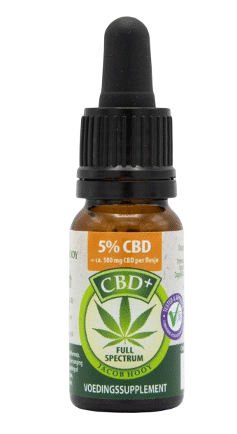 CBD olie 5% voor paarden en pony's