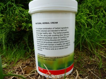 Botanica Herbal Cream etiket