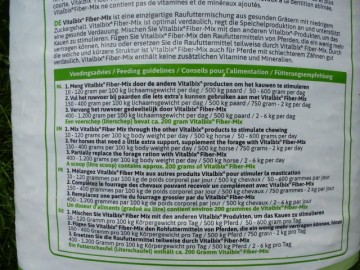 Vitalbix Fiber mix ruwvoer