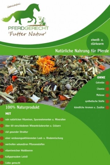 Pferdegerecht futter natur