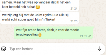 Review hydra calm duo oil