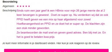 Review r a  Hoefbevangenheid paard